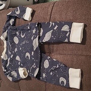 Burts Bees Cotton Pajamas 12 M